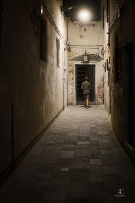 the door