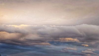 wolkenbild  abendlicht  