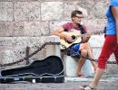 strassenmusiker in riga